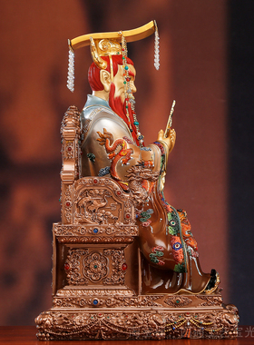 龙王爷神像供奉家用四海龙王摆件
