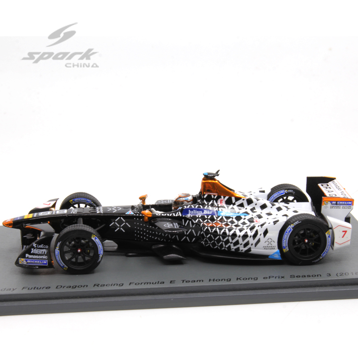 Spark模型车1/43 S5912 Faraday Dragon Racing #7 Rd1香港2016 - 图3