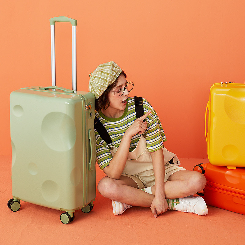 女24寸新款高颜值静音万向轮拉杆箱 lambasa旅行箱