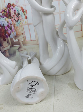 特价 外贸出口enesco circle of love结婚礼物瓷偶人物摆件装饰品