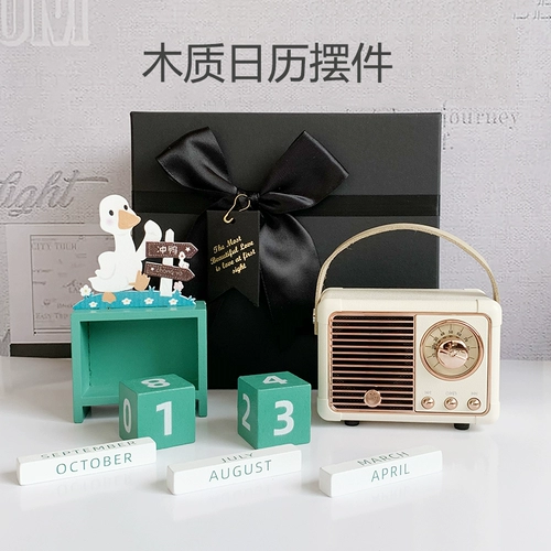 520 Retro Bluetooth Audio подруга подруга подруга практичный творческий день рождения подарки подарки логотип