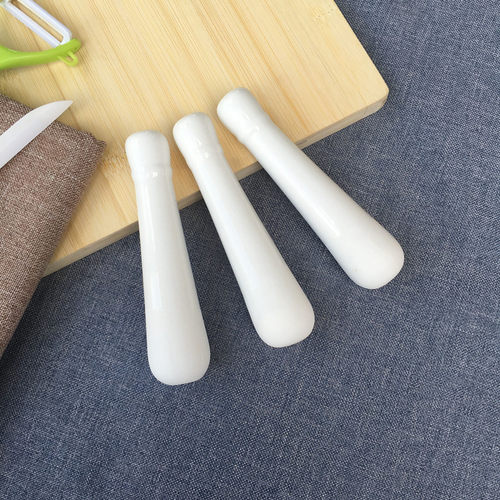 陶瓷研磨器棒食物捣碎棒擂棒研磨棒宝宝辅食工具果蔬菜肉泥捣碎棒 - 图1