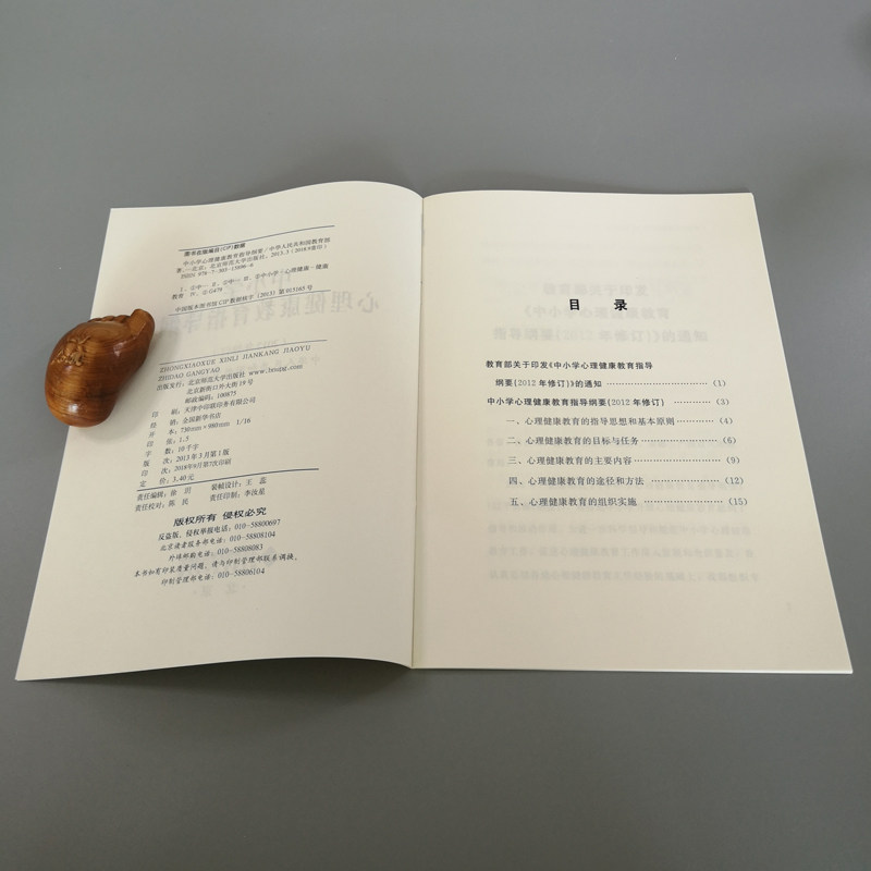 正版现货 中小学心理健康教育指导纲要+解读 2013年版2023年印刷 中华人民共和国教育部制定 北京师范大学出版 9787303158966 - 图2