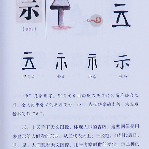 画说汉字正版全套4册彩色详解版打开汉字之门发现汉字之美汉字的故事汉字的演变过程精辟图说汉字语言文字书说文解字国学经典书籍