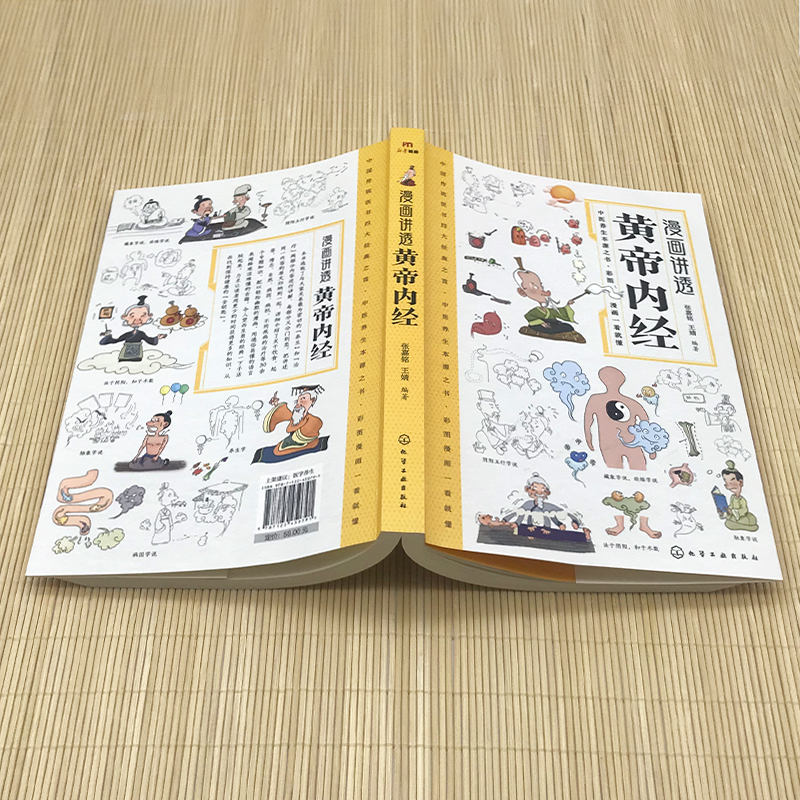 【抖音同款】漫画讲透黄帝内经漫画图解正版二十四节气养生智慧十二时辰中医八大名著之一图解皇帝内径原版中医养生大全漫画版书籍 - 图1