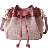 jpj Сумка через плечо для приставной кровати, маленькая сумка на одно плечо, портативная сумка с петлей на руку, коллекция 2021, на шнурках, в корейском стиле