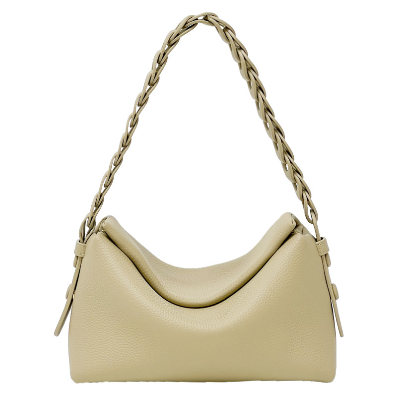 jpjclassic头层皮单肩斜挎枕头包 jpj女士包袋