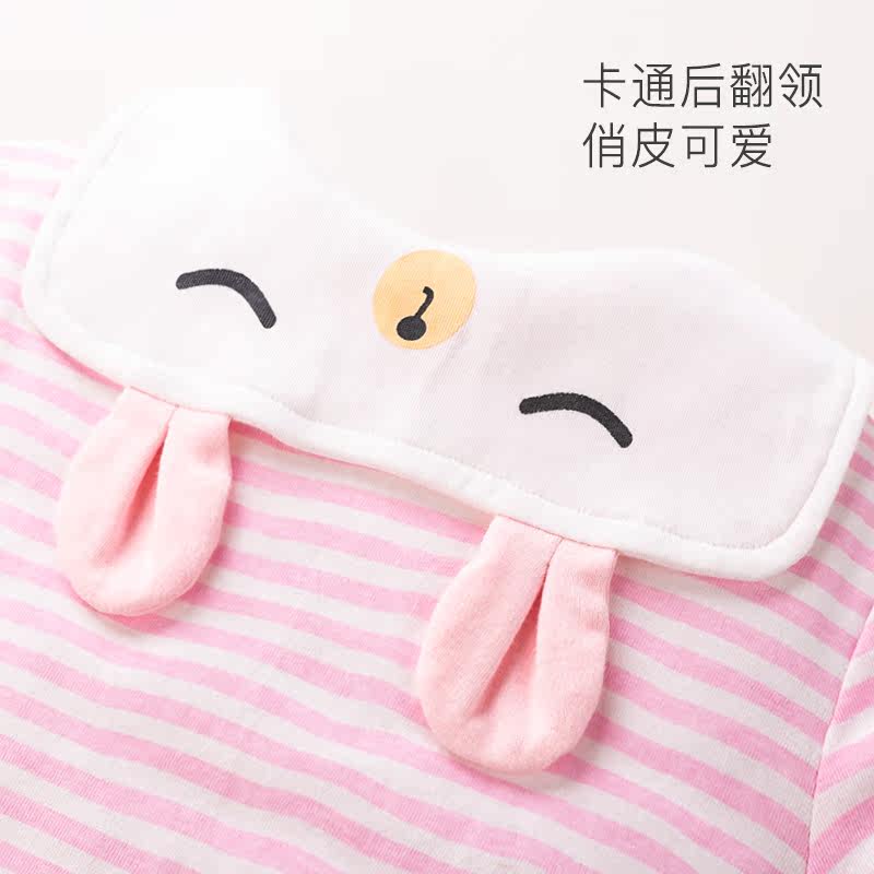 秋冬季新生儿宝宝外出抱衣服连体衣 巴布乐园连身衣/爬服/哈衣