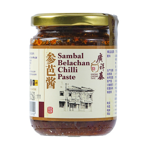新加坡廣祥泰广祥泰参芭酱辣椒酱230g马来西亚风味炒空心菜炒饭酱 - 图3