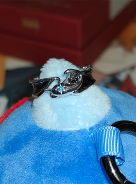 原神同人周边印象魈达达利亚精致版魈钟离二次元游戏动漫开口戒指