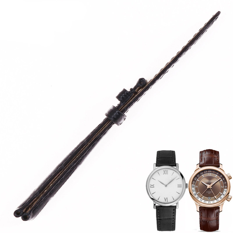 适合肖邦萧邦美洲鳄鱼皮表带带男表 征途手表配件