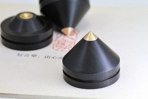 黑檀木发烧hifi胆机功放cd音响书架落地低音炮减震垫音箱避震脚钉 - 图1