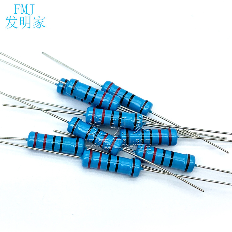 2W金属膜电阻1%五色环6.2 62 620 6.8 68欧姆680 75 750 82 820K - 图3