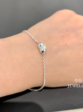 香港银豆豆手链招财豆