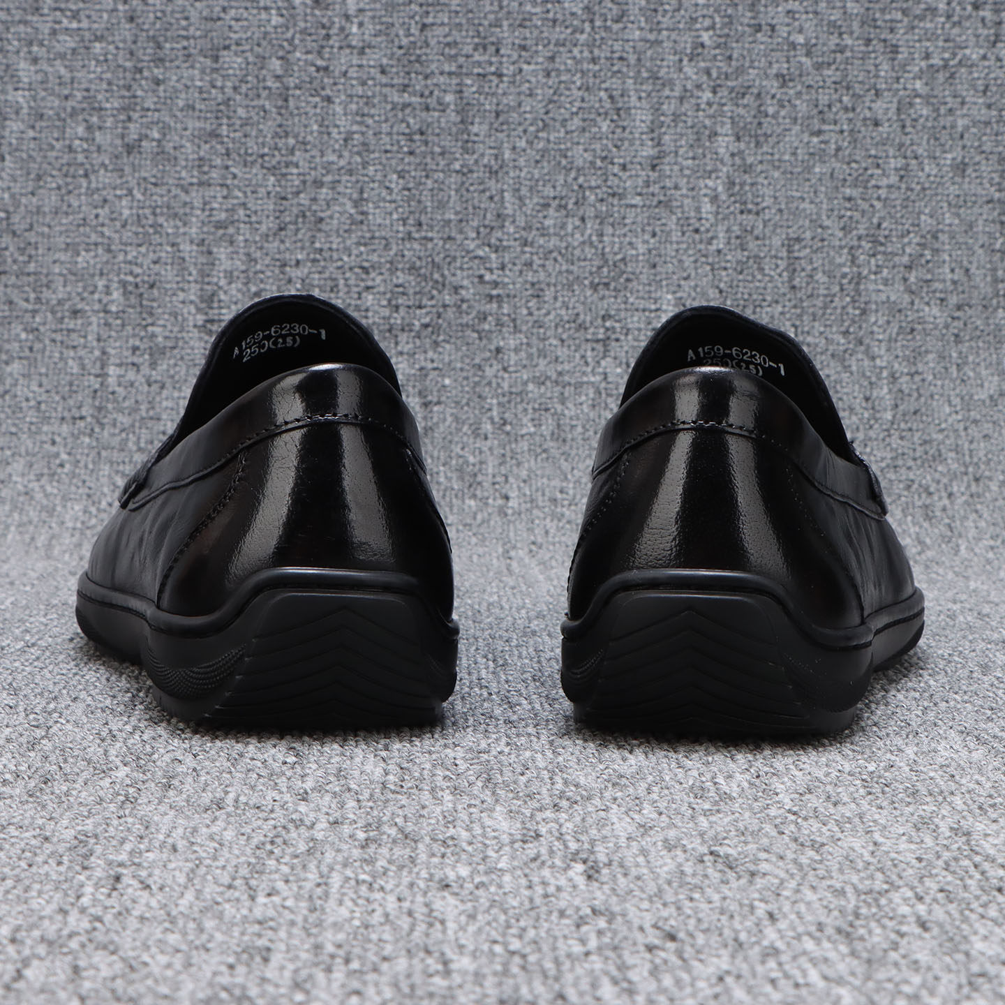 男士2025新款豆豆鞋头层牛皮软底黑色百搭休闲皮鞋男一脚蹬乐福鞋,淘宝优惠券,粉丝福利购,淘宝优惠卷