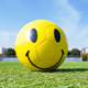 Football yellow smiley Meister can be customized
