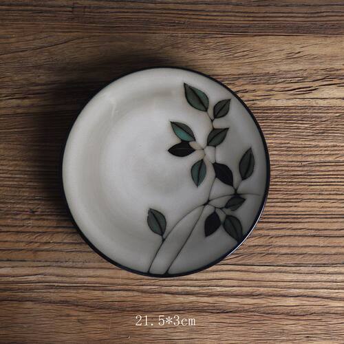 微瑕！日式陶瓷餐具西餐盘牛排盘汤盘深盘鱼盘水果沙拉盘 - 图1