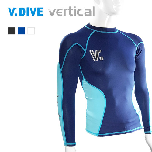 台北威带夫V.DIVE 男士休闲超薄透气UV防晒服浮潜潜水服时尚 - 图1