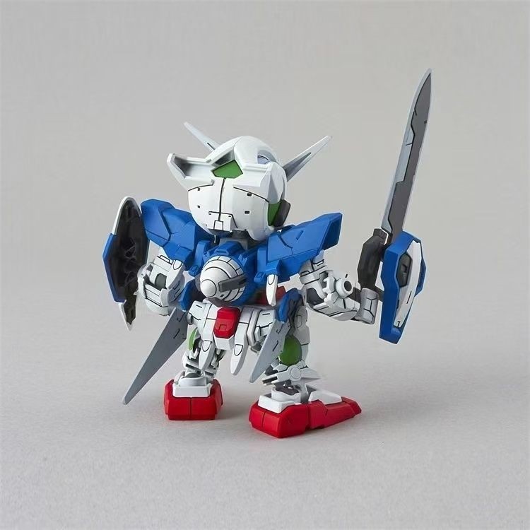 万代 SDEX 003 能天使高达 Q版SD BB战士 EXIA 拼装模型 现货 - 图1