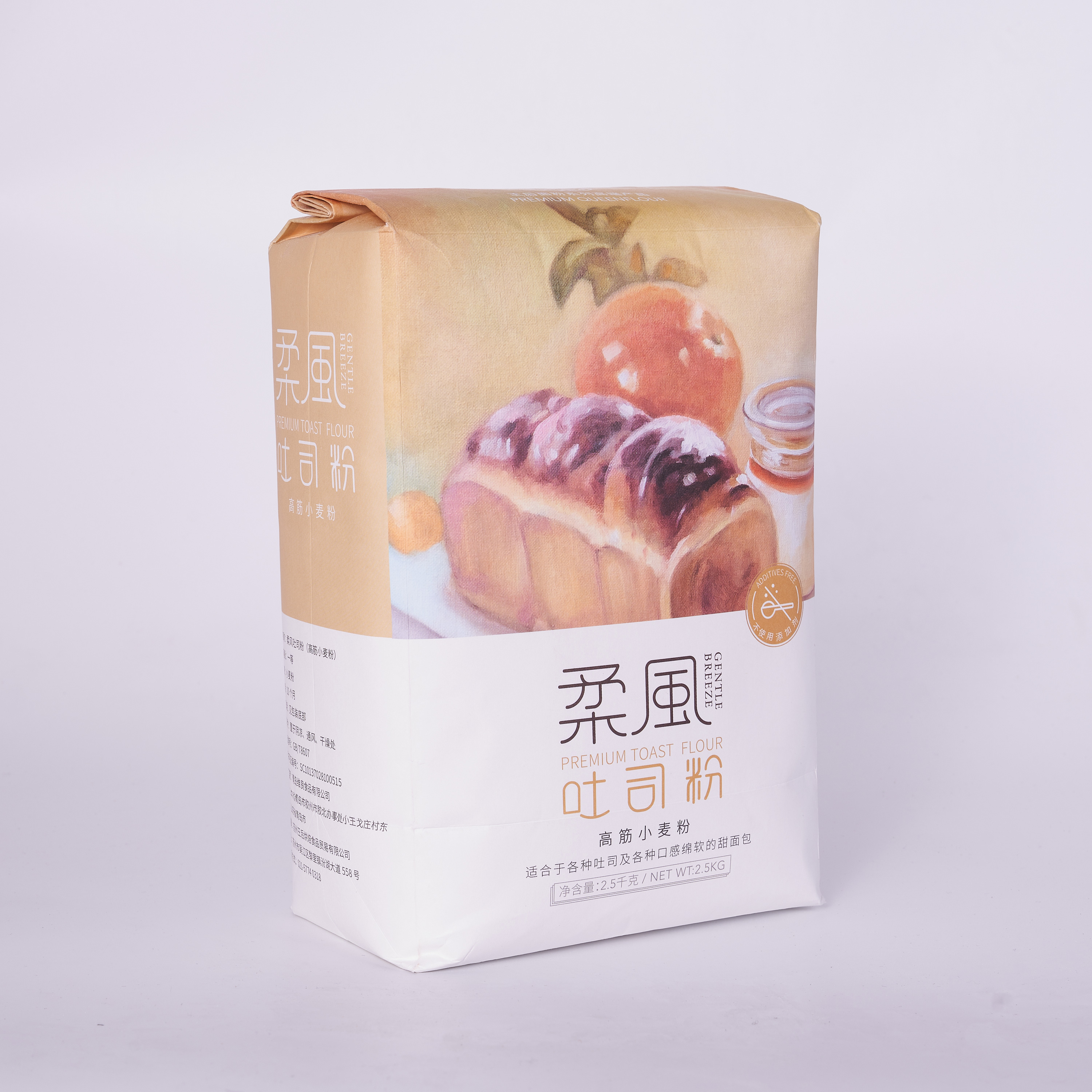 王后柔风系列吐司粉 高筋小麦粉面粉吐司甜面包烘焙原材料2.5kg - 图0