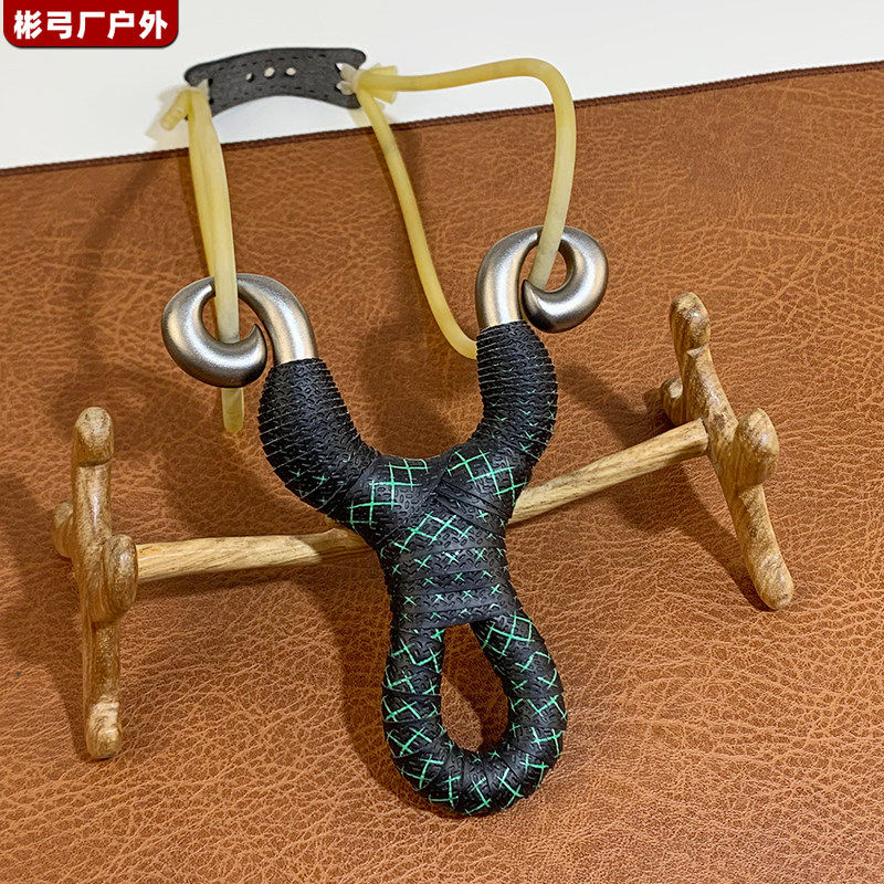 冷弯渐变狐狸1.0小弓眼传统弹弓304不锈钢手工精准弹弓抛丸10变4,淘宝优惠券,粉丝福利购,淘宝优惠卷