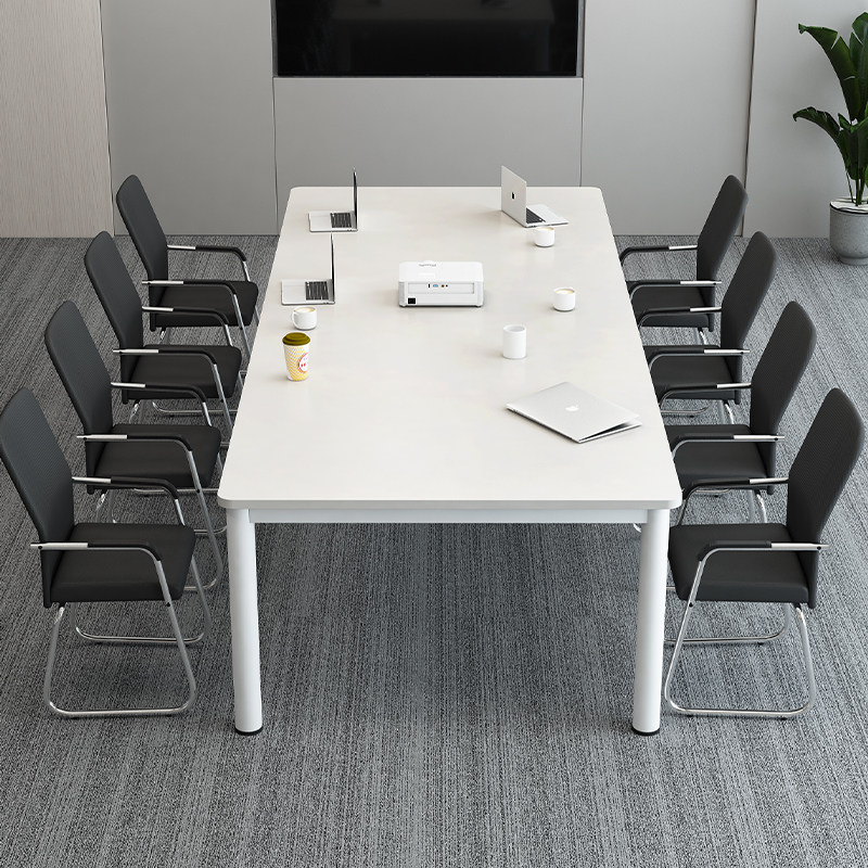 会议桌长桌会议办公一体桌简约现代长条桌桌椅组合小型洽谈工作台