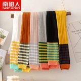 Демисезонные колготки, детские хлопковые леггинсы, носки, коллекция 2021, в западном стиле