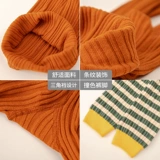 Демисезонные колготки, детские хлопковые леггинсы, носки, коллекция 2021, в западном стиле