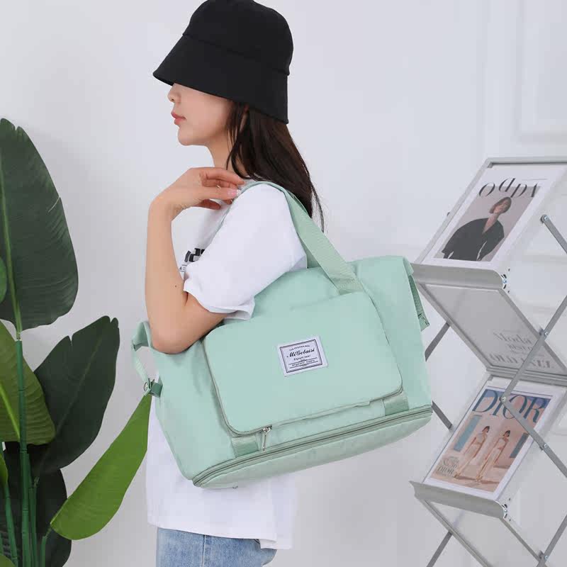 行李袋子女大容量短途轻便收纳包 米格莱思旅行袋