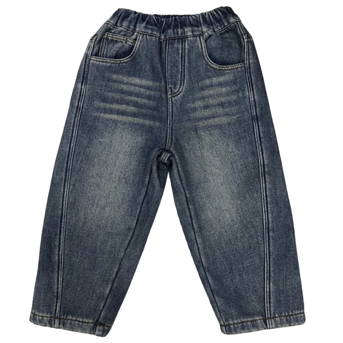 男童春秋冬季日系牛仔裤 儿童百搭帅气一体绒柔软加厚长裤子潮酷,淘宝优惠券,粉丝福利购,淘宝优惠卷