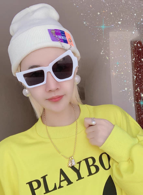 抖音搞怪挑眉墨镜高级感不规则