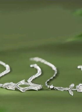 桔梗花情侣手链男女一对韩版百搭