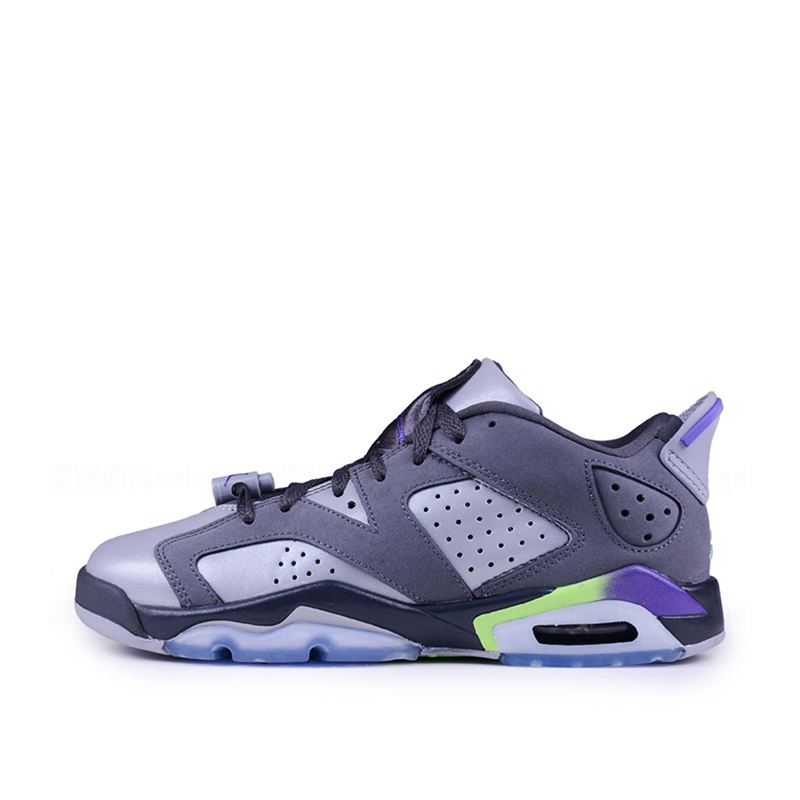 AIR JORDAN 6 RETRO LOW GS AJ6 灰銀 女子籃球鞋 768878-008