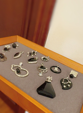 工厂清货925纯银天然绿玛瑙吊坠爱心飞猪菱形吊坠