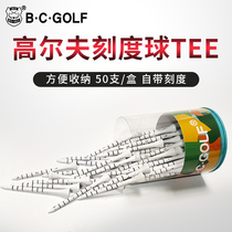 BCGOLF GOLF TEE PLASTIC BALL TEE INSERTED IN THE BALL FOR THE BALL