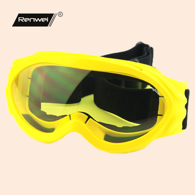 防雾男女双层可卡近视大球面滑雪镜 仁威滑雪镜