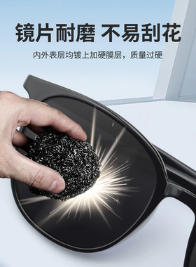 2025新款开车专用偏光圆框太阳镜