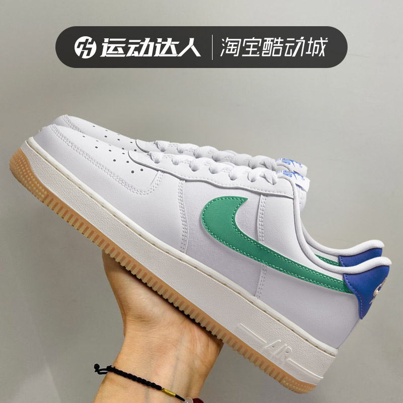 NIKE耐克 AIR FORCE 1 AF1纯白空军一号经典低帮耐磨板鞋女DD8959-图1