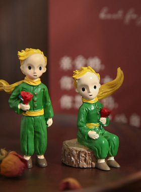 七夕zakka小王子玫瑰花狐狸桌面