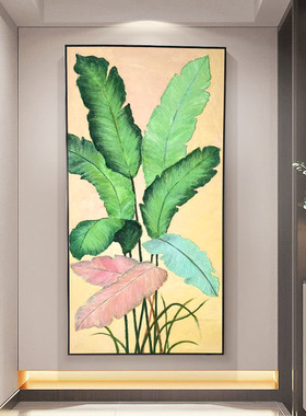 纯手绘油画家大业大肌理画