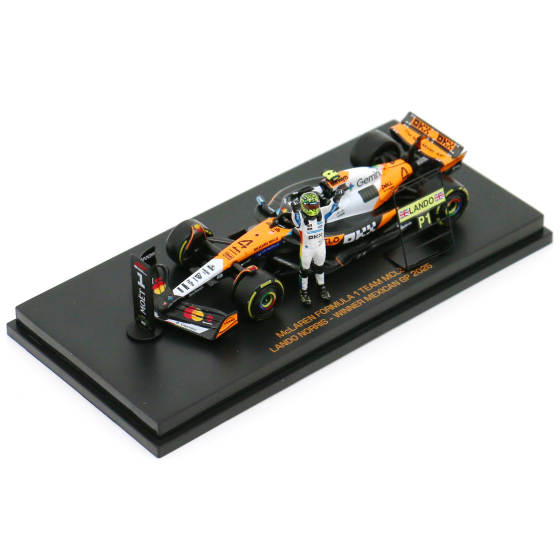 Quasi-spot 1 64 Mini-cut McLaren MCL39 Norris 2025 Mexico Grand Prix Winner F1 Car Model
