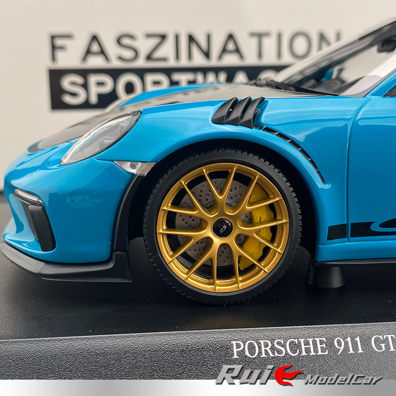 1:18迷你切保时捷Porsche 911 991/2 GT3 RS 2019仿真汽车模型 - 图1