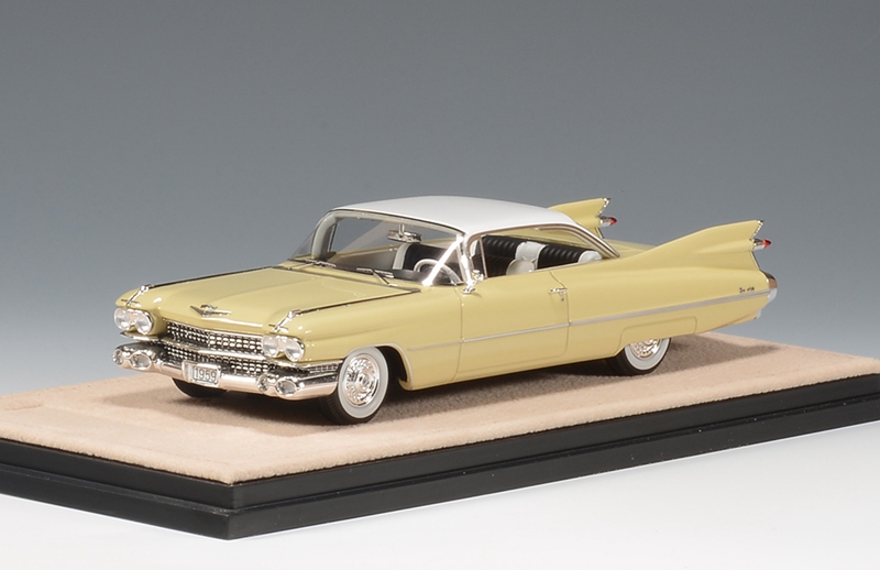 预1:43 STAMP凯迪拉克帝威Cadillac Coupe deVille 1959汽车模型-图2