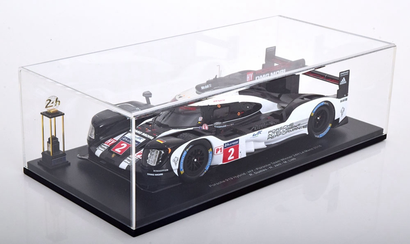 预1:18 Spark保时捷919 Hybrid 2016勒芒24H耐力赛胜利#2汽车模型 - 图0