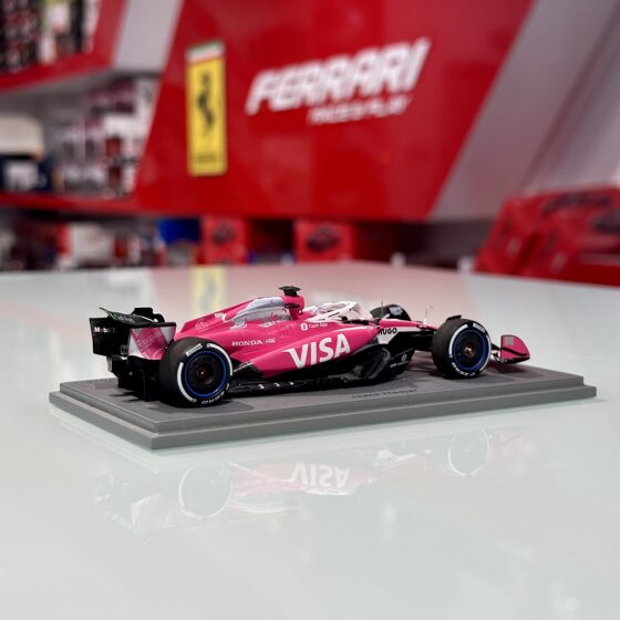 Now 1 43 SPARK F1 Hajar Toro Rosso RB02 Miami British artist specially painted car model