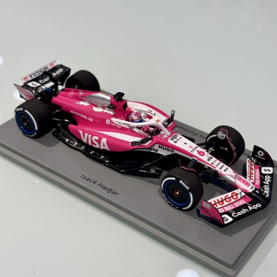 Now 1 43 SPARK F1 Hajar Toro Rosso RB02 Miami British artist specially painted car model