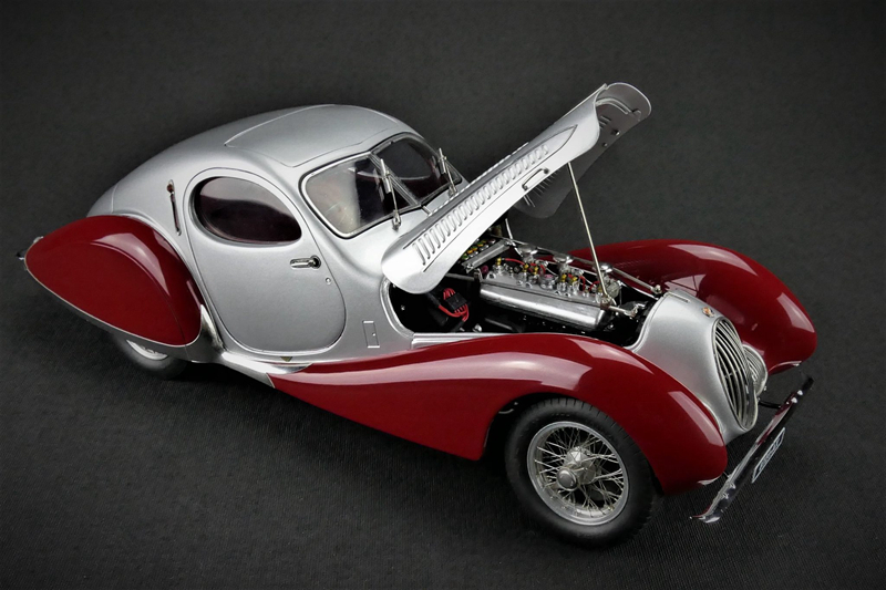 限量1:18 CMC 天使之泪Talbot-lago  Typ 150 C-SS 汽车模型 - 图1