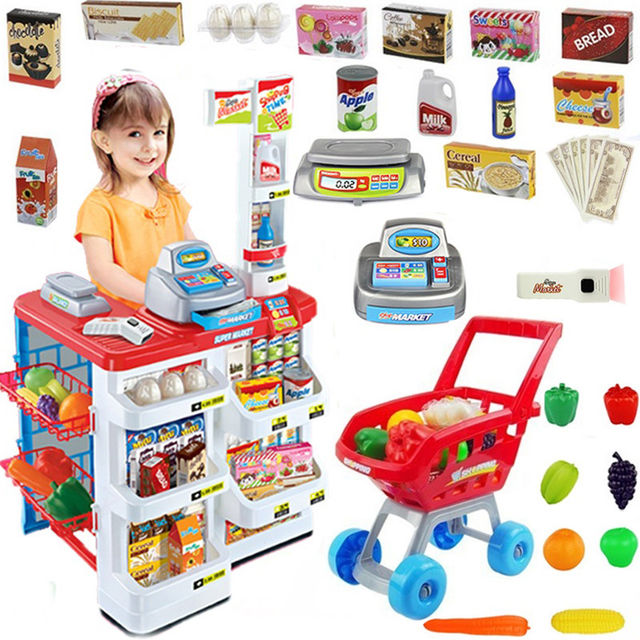 childrens play supermarket