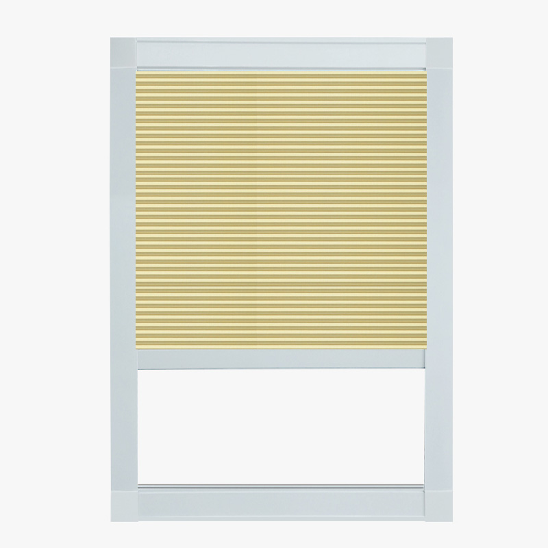 阳光房遮阳顶帘防晒隔热电动自动顶棚蜂巢帘天窗玻璃房顶天棚窗帘-图0