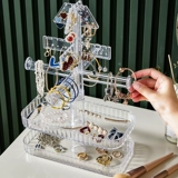 Коробочка для хранения, коробка для хранения, аксессуар, серьги, ожерелье, универсальный креативный акриловый стенд, легкий роскошный стиль